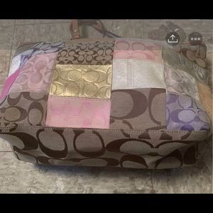 Coach Patchwork signature designed handbag